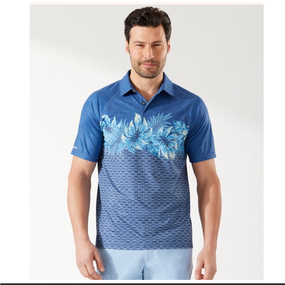 NWT TOMMY BAHAMA Men's Bahama Dolce Polo - Picture 1 of 9